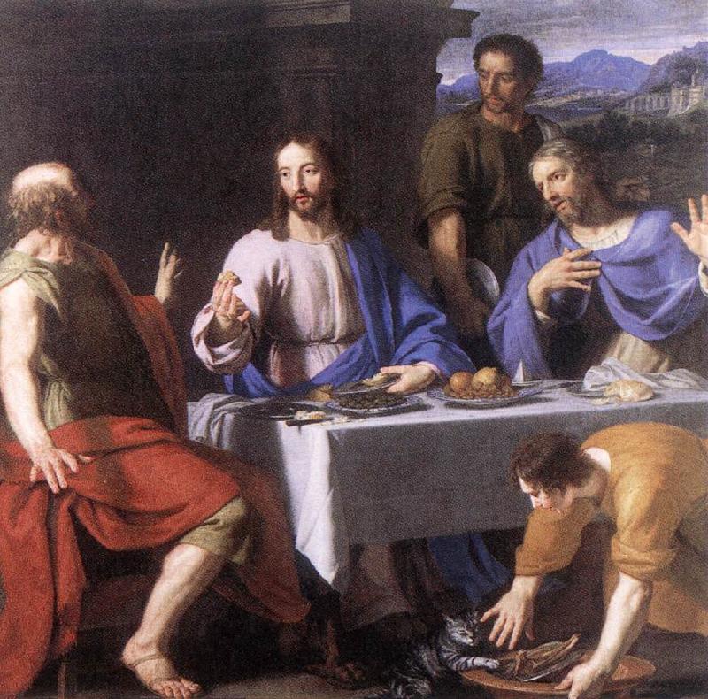 The Supper at Emmaus khk, CERUTI, Giacomo